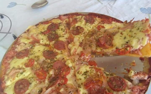 Massa para pizza extra macia