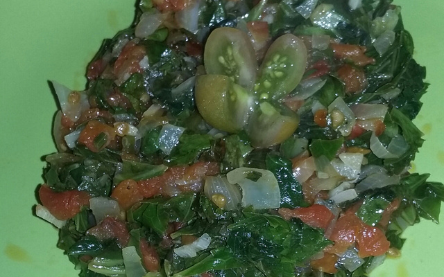 Salada de couve light