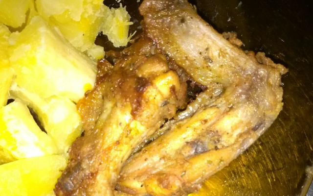 Coxinha da asa e asa de frango