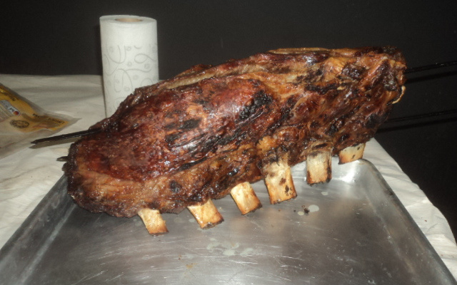 Costela fogo de chão