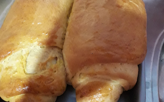 Pão caseiro delicioso