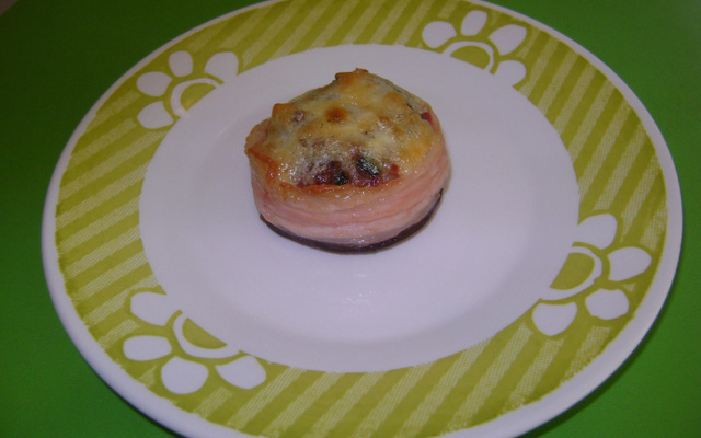 Medalhão de carne moída