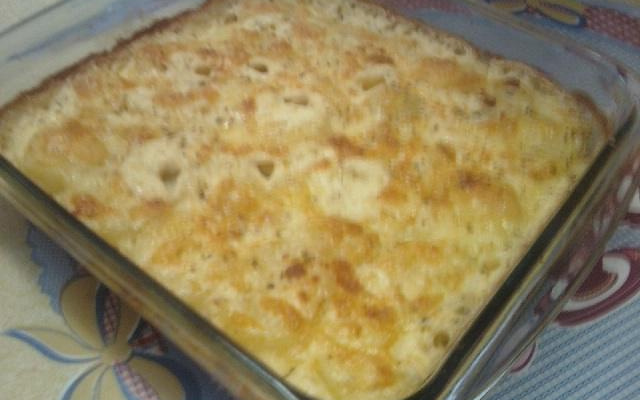 Batata gratinada