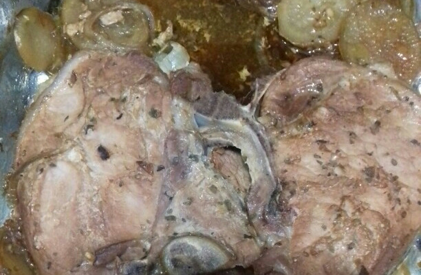 Bisteca de forno ao molho shoyu