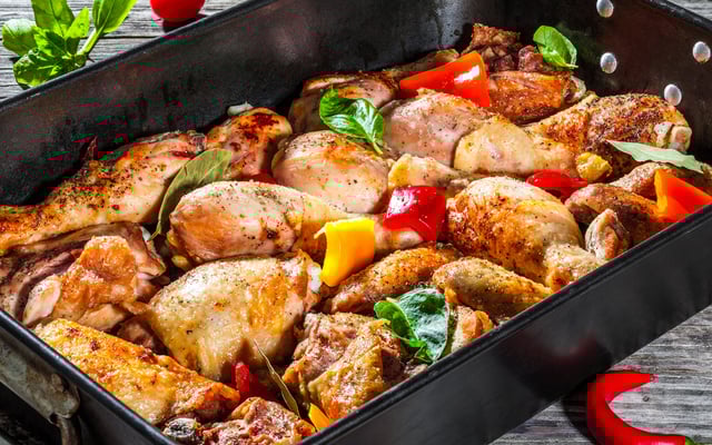 Frango ao forno rápido