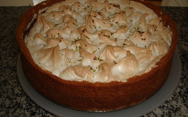Torta de limão com suspiro