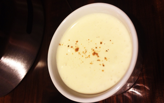 Molho de queijo para fondue de carne