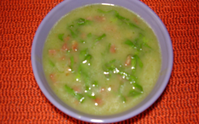 Caldo verde delicioso