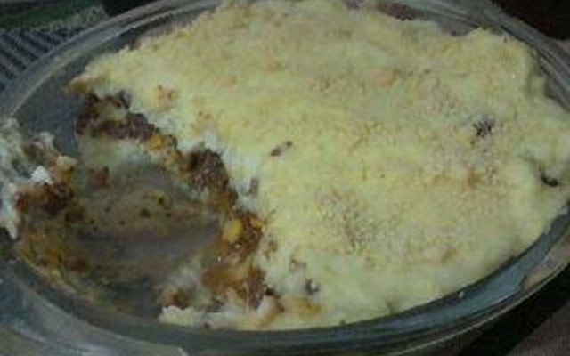 Escondidinho de Aipim