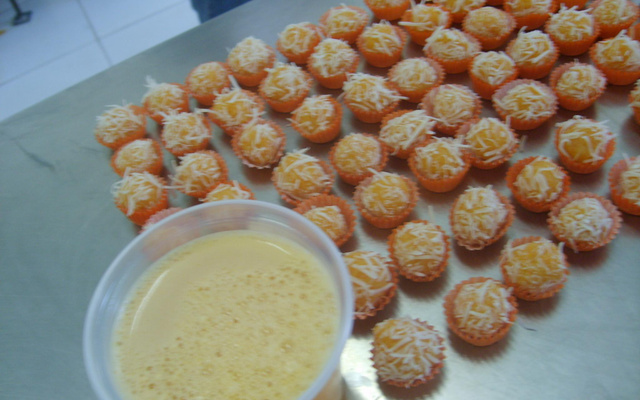 Beijinho de cenoura light