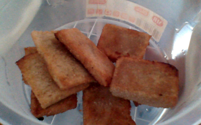 Bolinho de farinha seca