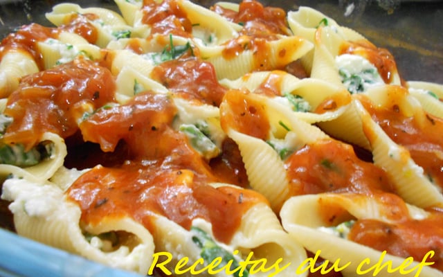 Conchiglione recheado