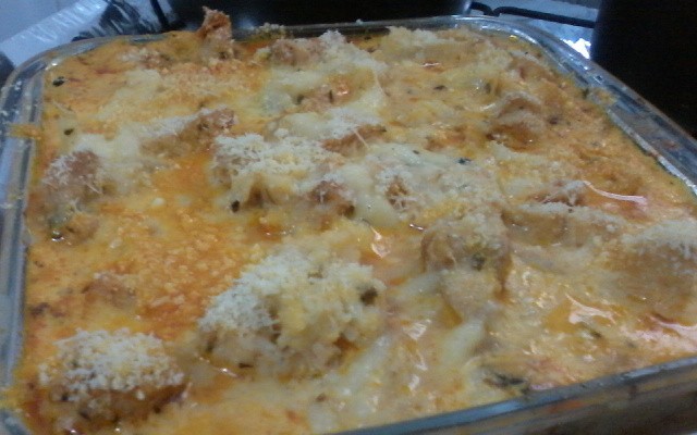 Filé de frango ao forno