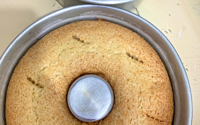 Bolo de laranja sem ovo