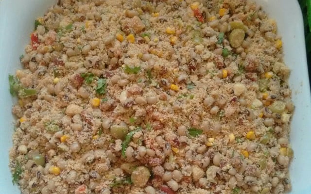 Farofa de feijão fradinho