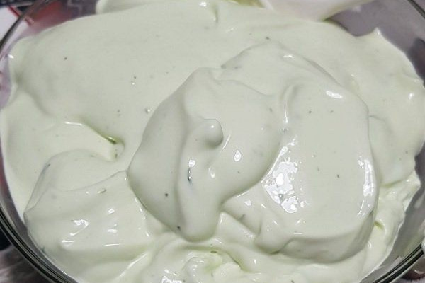 Maionese caseira de leite 