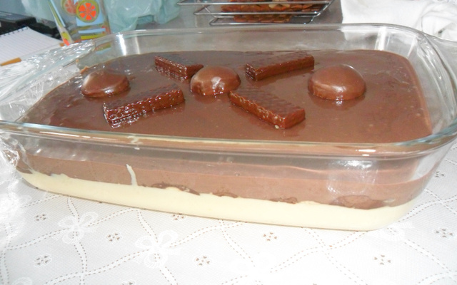 Pavê de Bombom da Pri