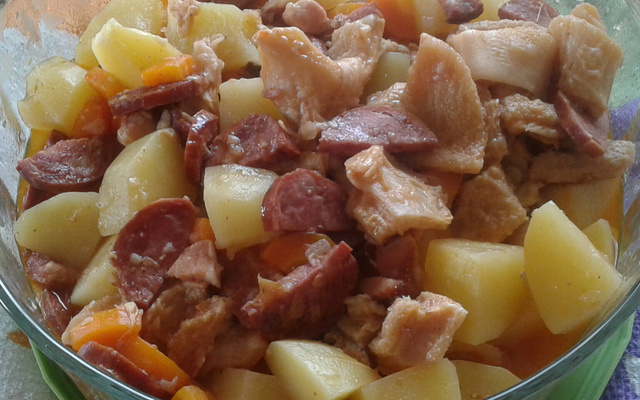 Dobradinha com batata