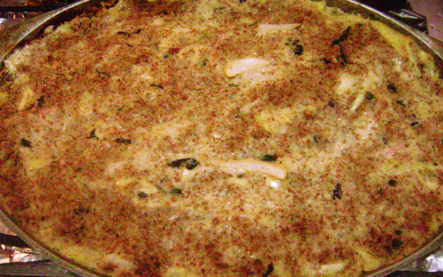 Quibe de forno recheado com mussarela