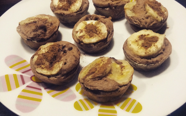 Torta de banana light