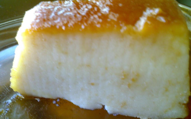 Pudim de pão amanhecido