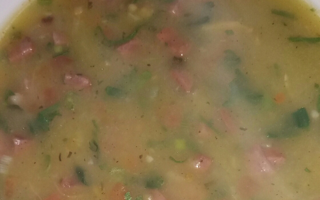 Caldo de mandioca