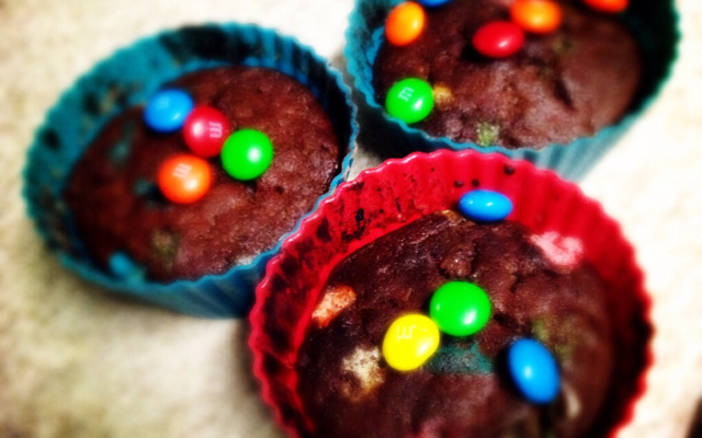 Muffin de chocolate