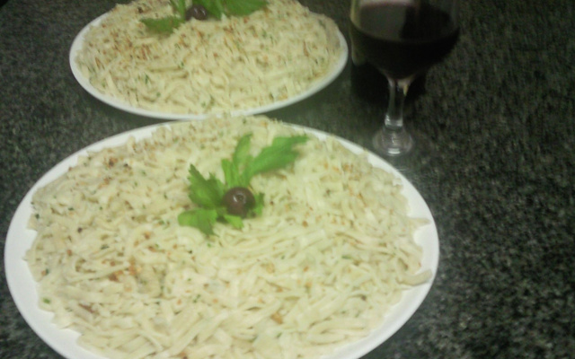 Macarrão alho e óleo