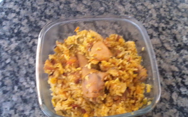 Galinhada caipira de Ubirajara