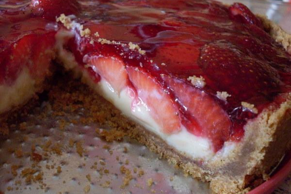 Torta de morango do Lelo