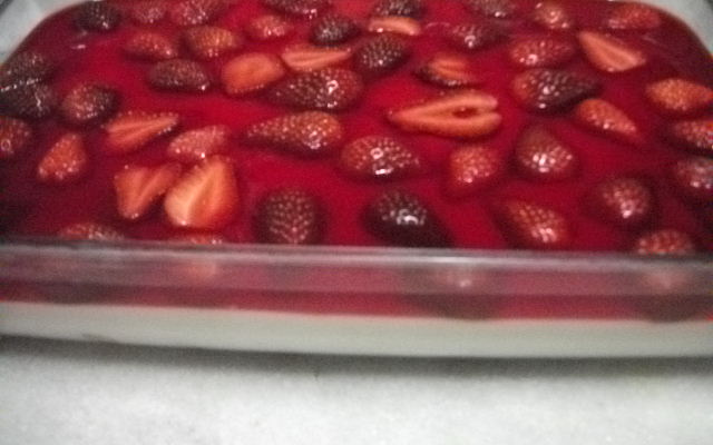 Delícia fácil de morango