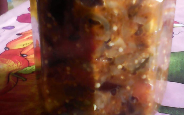 Berinjela para comer com pão