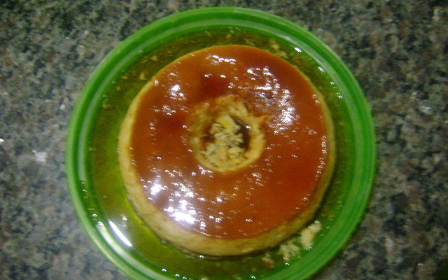 Pudim de milho verde