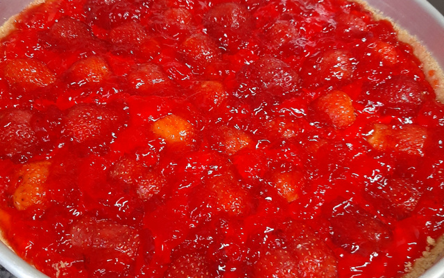 Torta perfeita de morango