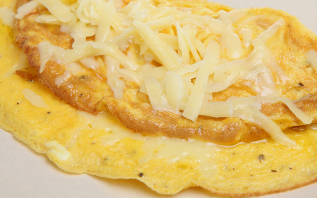 Omelete de queijo