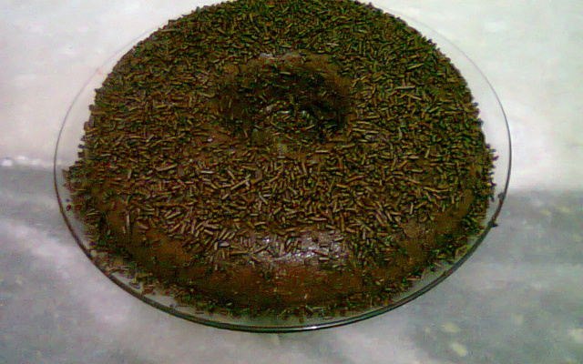 Brigadeirão de microondas