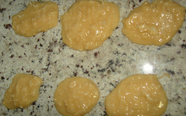 Cocada branca deliciosa