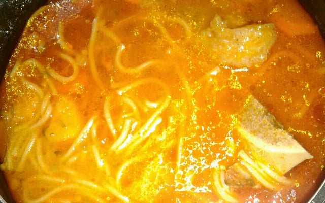 Sopa simples e rápida