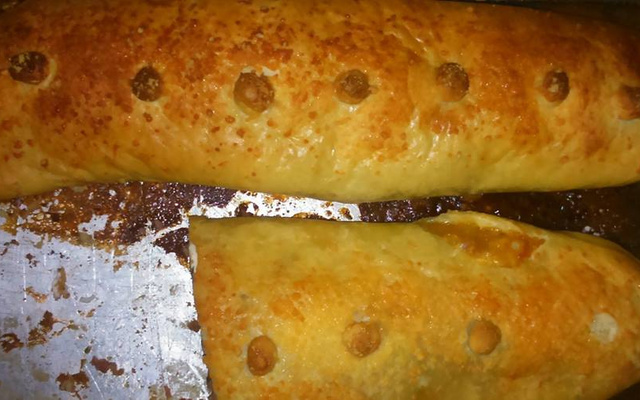 Pão enrolado da Kuca