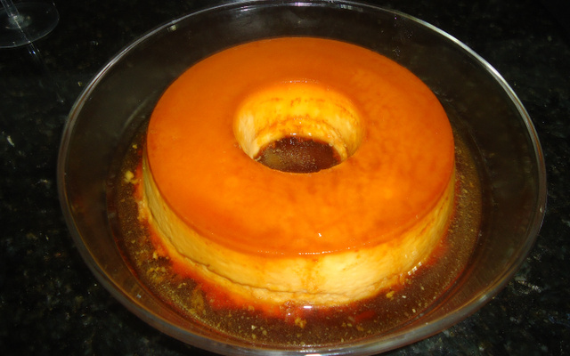 Pudim de leite de coco