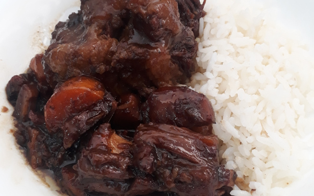 Rabada ao molho de cerveja preta