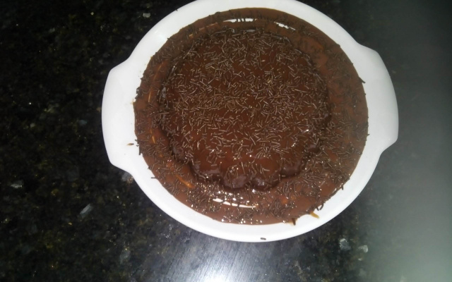 Brigadeirão de micro-ondas