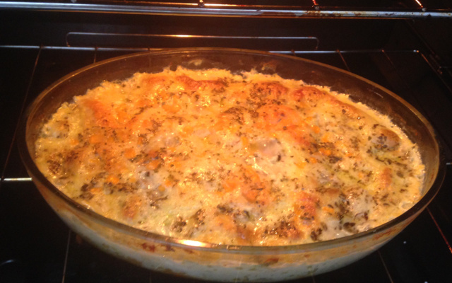 Assado fácil de batata