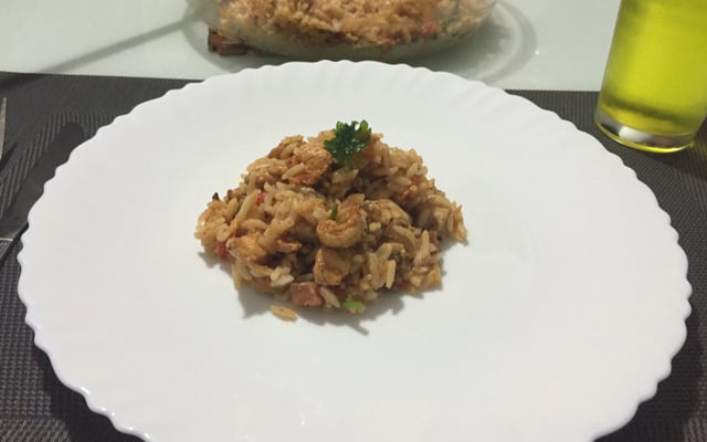 Arroz caipira