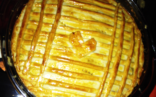 Torta de palmito campeã