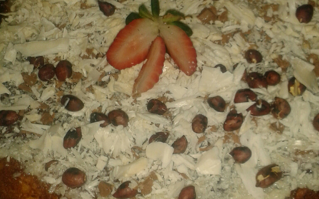 Bolo de fuba cremoso