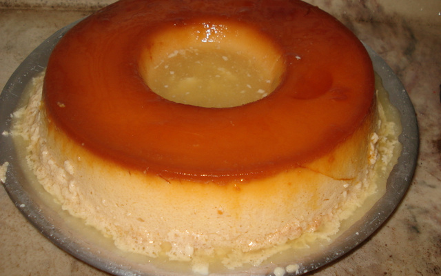 Pudim de leite em pó à moda Cervantes