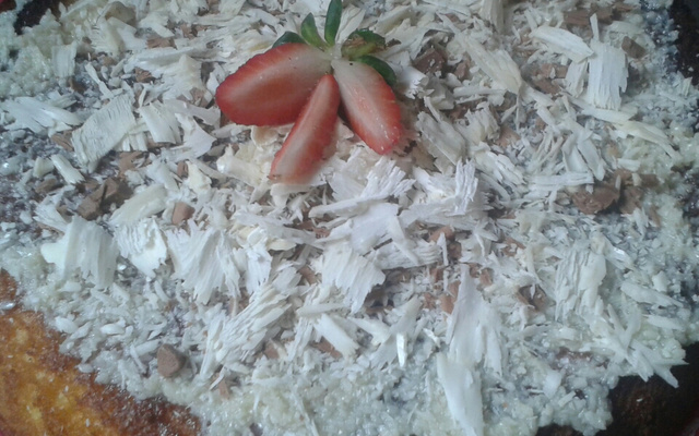 Bolo de fuba cremoso