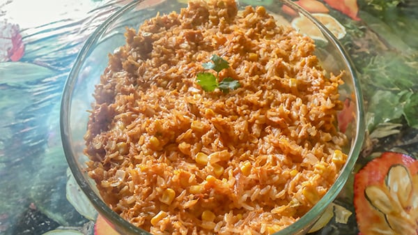 Risoto de frango fácil