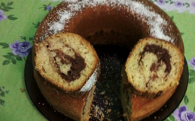 Bolo simples de liquidificador